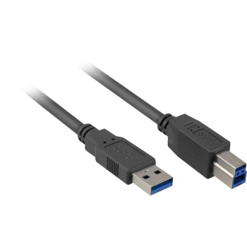 Kabel Sharkoon USB 3.0 Stecker A - Stecker B 1m