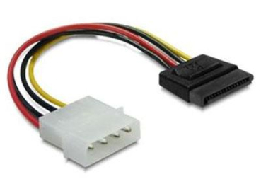 Kabel DeLock SATA Strom HDD einfach