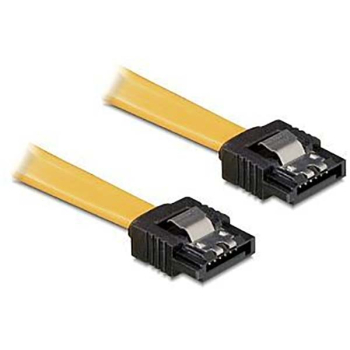 Kabel SATA2 Delock mit Clip 3Gbps 30cm