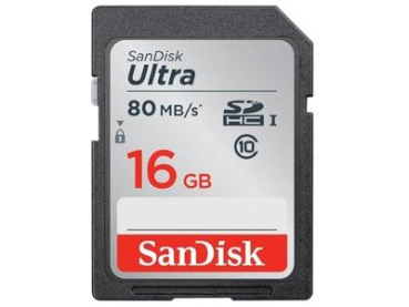 SD Card 16GB SanDisk SDHC Class 10