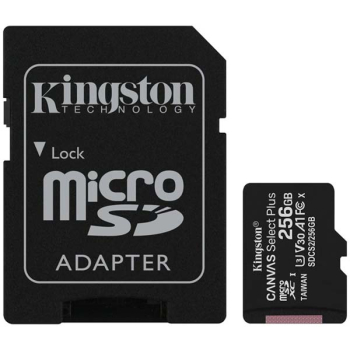 microSDXC 256GB Kingston Canvas Select Plus
